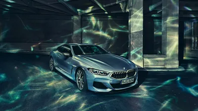 Фотография БМВ 2018 8-Series M850i XDrive Купе машины 1366x768