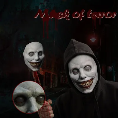 Маска карнавальная Злой Клоун Пеннивайз Halloween - цена, фото,  характеристики