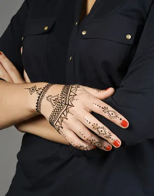 Мехенди (менди) на руке, роспись хной. Mehndi Henna. - YouTube