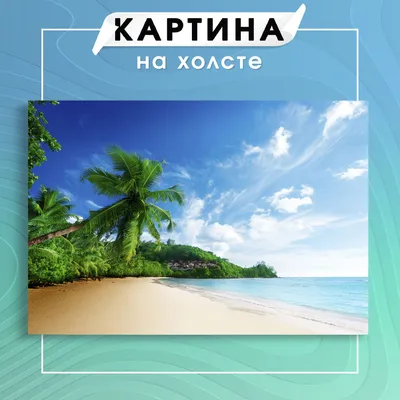 Купить Фотообои море пальмы чайка и корабль на стену. Фото с ценой. Каталог  интернет-магазина Фотомили