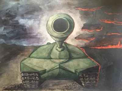 Рисунки на 23 Февраля 2024 г: идеи, советы, видео, фото, примеры