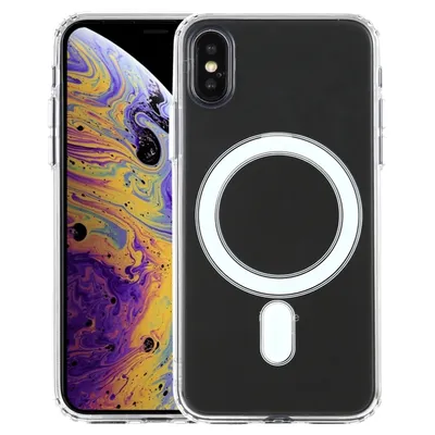 Чехол Clear Case MagSafe Simple Magnetiс для iPhone X / XS - прозрачный  купить в Киеве, Одессе, цена в Украине | CHEKHOL