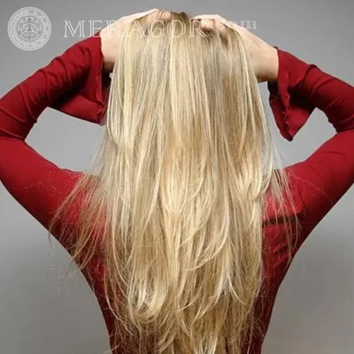 MERAGOR | Фото блондинки без лица на аву скачать