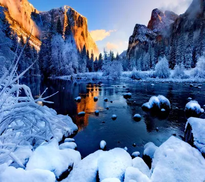 Картинки на аву природа зима фотографии