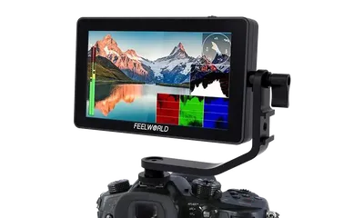 Накамерный монитор, дисплей FeelWorld F5 Pro X 5.5\"\" дюймов, 1600 cd/m²,  4K, 3D LUT, (F5 PROX) оптом и в розницу с доставкой по Украине.