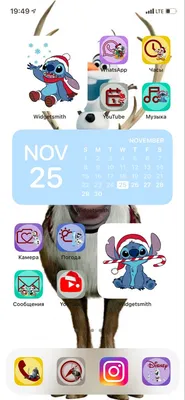 Новогодние иконки для приложений Iphone 💫
