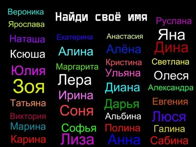 Цвет моего имени. Часть I-женские. | Для тех, кто рядом со мной | Дзен