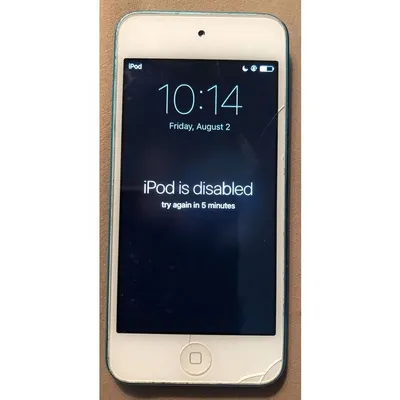 Home Button for use with iPod Touch 5 (White)