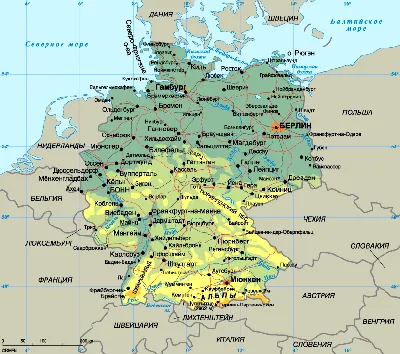 Карты Испании
