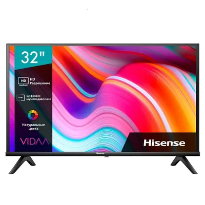 Телевизор ЖК 32\" Hisense 32A4K, 1366x768 LED Smart TV Wi-Fi черный купить  по низкой цене в Екатеринбурге | СП-Компьютер