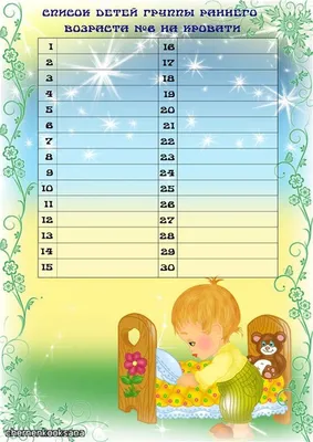 Наклейки на шкафчики / Наклейки в детский сад / Наклейки на кроватки /  Детские наклейки / Стикеры МалышОК (умняша) 38335856 купить в  интернет-магазине Wildberries