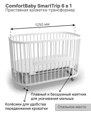 Приставные детские кроватки ✓Kinderkraft, Chicco, Shnuggle