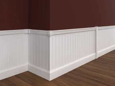 Панель реечная интерьерная 3D Line Modern МДФ 2750х165х20 мм береза черная  купить недорого в интернет-магазине товаров для декора Бауцентр