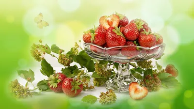 Скачать обои лето, настроение, красота, весна, натюрморт, обои на рабочий  стол, раздел еда в разрешении 1920x1080