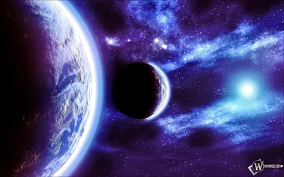 Скачать обои Космос (Свет, Планеты, Звёзды, Свечение, Space, Blue, Fractal)  для рабочего стола 1440х900 (16:10) бесплатно, Обои Космос Свет, Планеты,  Звёзды, Свечение, Space, Blue, Fractal на рабочий стол. | WPAPERS.RU  (Wallpapers).