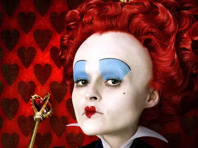 Обои на рабочий стол Alice и Чеширский кот из сказки Alice in Wonderland /  Алиса в стране чудес, обои для рабочего стола, скачать обои, обои бесплатно