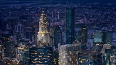 Обои на рабочий стол Город Нью-Йорк, США / New York, USA, обои для рабочего  стола, скачать обои, обои бесплатно