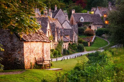 Обои на рабочий стол Cotswold, England / Котсуолд, Англия, обои для рабочего  стола, скачать обои, обои бесплатно