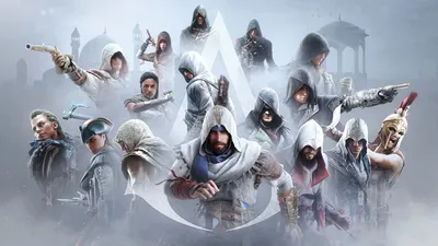 Обои assassin, creed, стена, древность, знаки, воин на рабочий стол