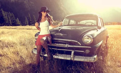 Обои на рабочий стол, музыкальные открытки, фотографии - Авто и девушки -  Фото, картинки, обои - Страница 1