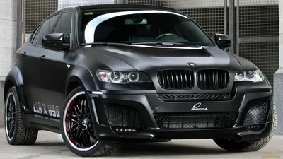 Фото BMW X 6 - автомобильные обои для рабочего стола на NovgorodAUTO.ru