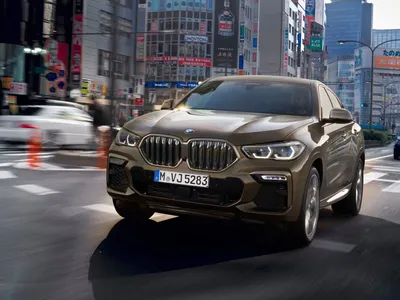 Фотографии BMW Хаман F86 X6 M черная машина 4096x2733