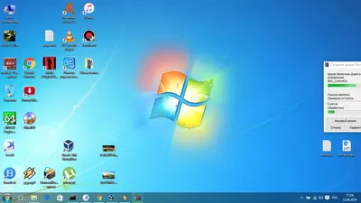 Красивый и удобный рабочий стол на windows 10 - YouTube