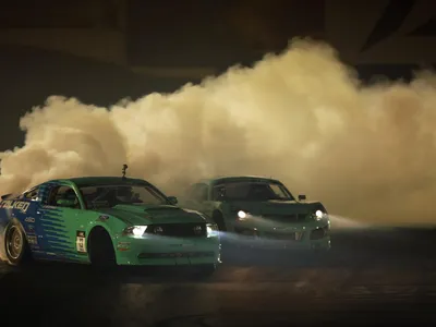 Скачать обои Car Drift, Автомобиль, Drift в разрешении 1600x900 на рабочий  стол