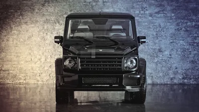 Обои золотистый джип Mercedes-Benz на рабочий стол
