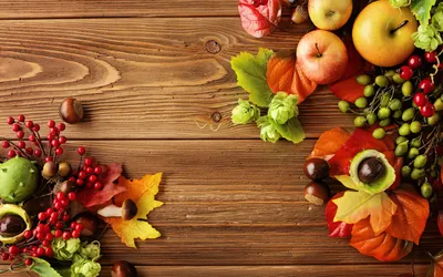 Pictures Foliage Autumn Nature Apples Food 3840x2400