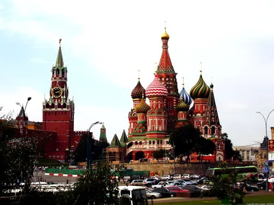Обои для рабочего стола Москва Россия Рождество Manezhnaya Square
