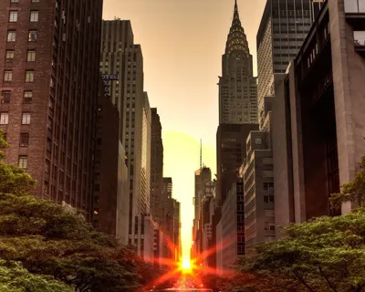 Обои New York, картинки - Обои для рабочего стола New York фото из альбома:  (города)