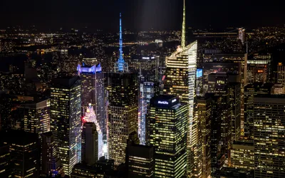 Обои Central Park, New York City Города Нью-Йорк (США), обои для рабочего  стола, фотографии central, park, new, york, city, города, нью, йорк, сша,  ночной, город, здания, отражение, река, манхэттен, центральный, парк,  manhattan