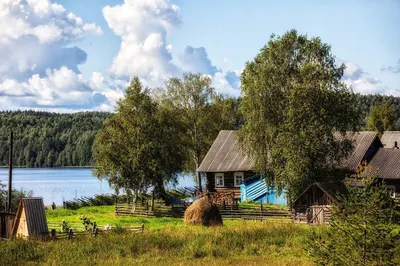 Осень в моей деревне | Вот моя деревня (тепло) - Авторский Фотосайт