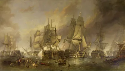 Обои на рабочий стол Корабли на воде у берега с мельницей, by  darekzabrocki, обои для рабочего стола, скачать обои, обои бесплатно