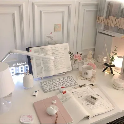 Sans titre #jardin #deco | Study desk decor, Study room decor, Desk  organization