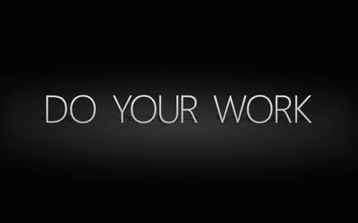 Обои на рабочий стол Делай свою работу / Do Your work, обои для рабочего  стола, скачать обои, обои бесплатно