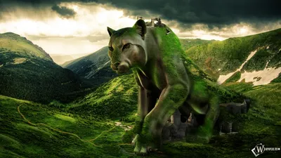 Скачать обои Хранитель (Природа, Фэнтези) для рабочего стола 1366х768  (16:9) бесплатно, Фото Хранитель Природа, Фэнтези на рабочий стол. |  WPAPERS.RU (Wallpapers).