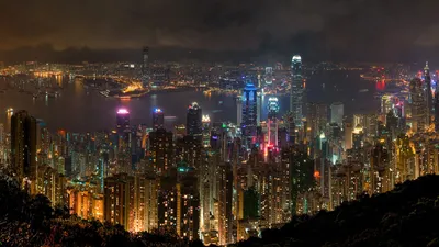 ЯП файлы - Hong-Kong-wallpaper-1366x768