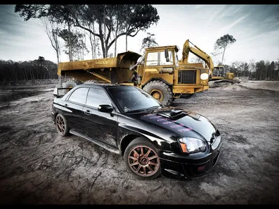 Обои Subaru Wrx Sti для телефона и на рабочий стол Desktop 1920x1080 Full HD