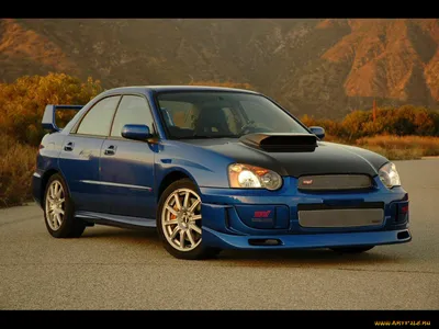 Скачать обои Субару Импреза WRX STI 2008 на рабочий стол из раздела  картинок Субару