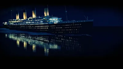 Download wallpaper Figure, Liner, Titanic, The ship, Titanic, Tugs,  Passenger ship, RMS Titanic, section style in resolution 1280x720