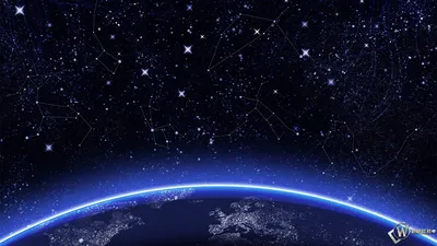 Обои звездное небо, ночное небо, звезды, блеск, космос картинки на рабочий  стол, фото скачать бесплатно