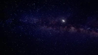 Лодочник сфотографировал звездное небо - обои для рабочего стола, картинки,  фото