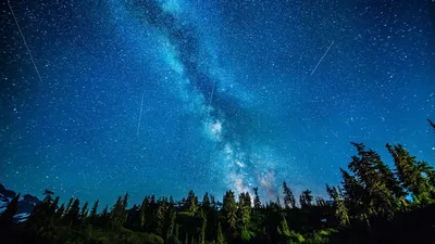 Обои на рабочий стол звездное небо - 67 фото