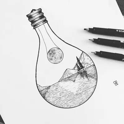 10 простых рисунков карандашом, чтобы научиться рисовать легко и красиво |  Кир Ященко | Дзен