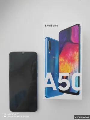 Мобильный телефон Samsung а50 4/64GB б/у купить в Ижевске за 12 500 руб. -  код товара 7825