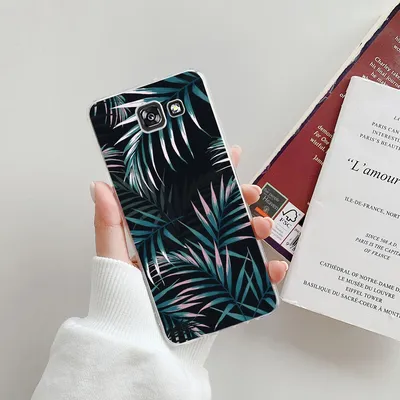 Cases For Samsung Galaxy A3 A5 A7 2017 Phone back Case Cover Cute Silicone  For Samsung A7 A5 A3 2017 Soft TPU protective Coque