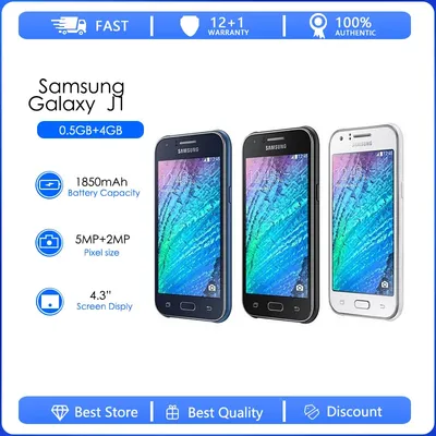 Samsung J1 Refurbished-original Samsung Galaxy J1 J100 Cell Phone Android  4gb Rom Wifi Gps Quad Core 4.3\" Mobile Phone - Mobile Phones - AliExpress