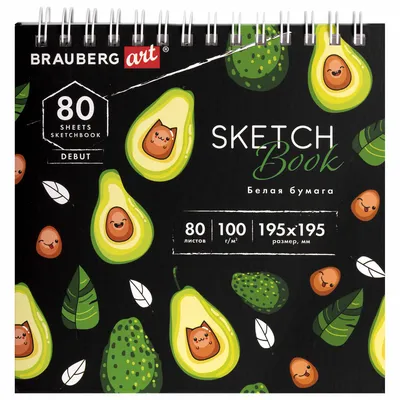 Скетчбук для маркеров и смешанных техник Etot_sketchbook 20х20 см 64 л 160  г, разные цвета купить в Москве в интернет-магазине Красный карандаш